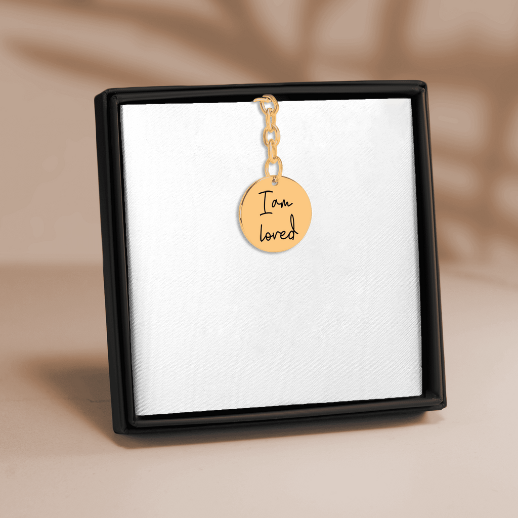 Affirmations Coin Keychains
