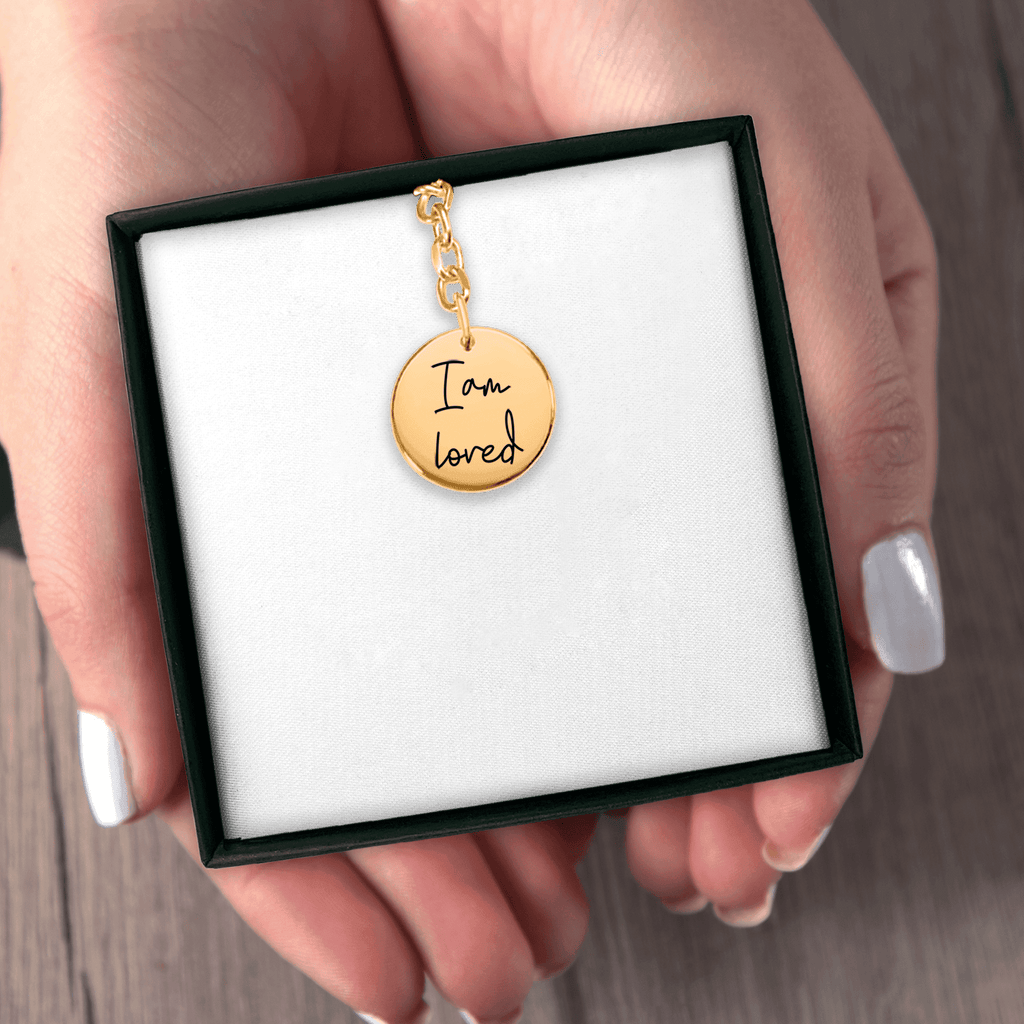 Affirmations Coin Keychains
