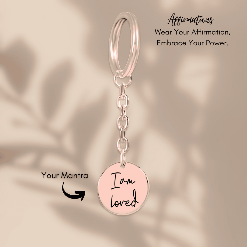 Affirmations Coin Keychains