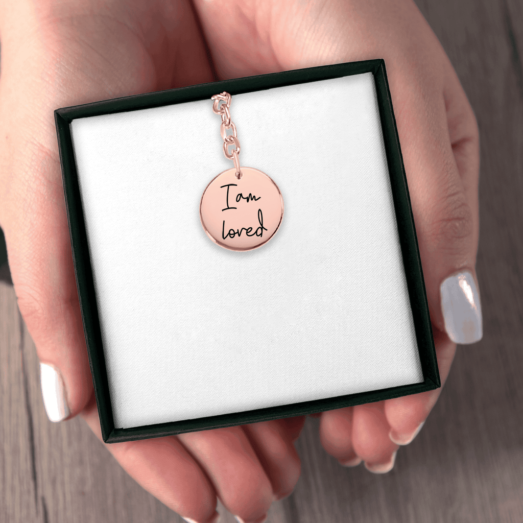 Affirmations Coin Keychains